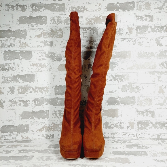 New Jessica Simpson Daniyah Knee High Platform Boot O579 - Picture 3 of 16